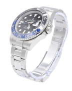 Rolex GMT-Master II Batman Black Dial on Oyster 126710BLNR Complete 2022