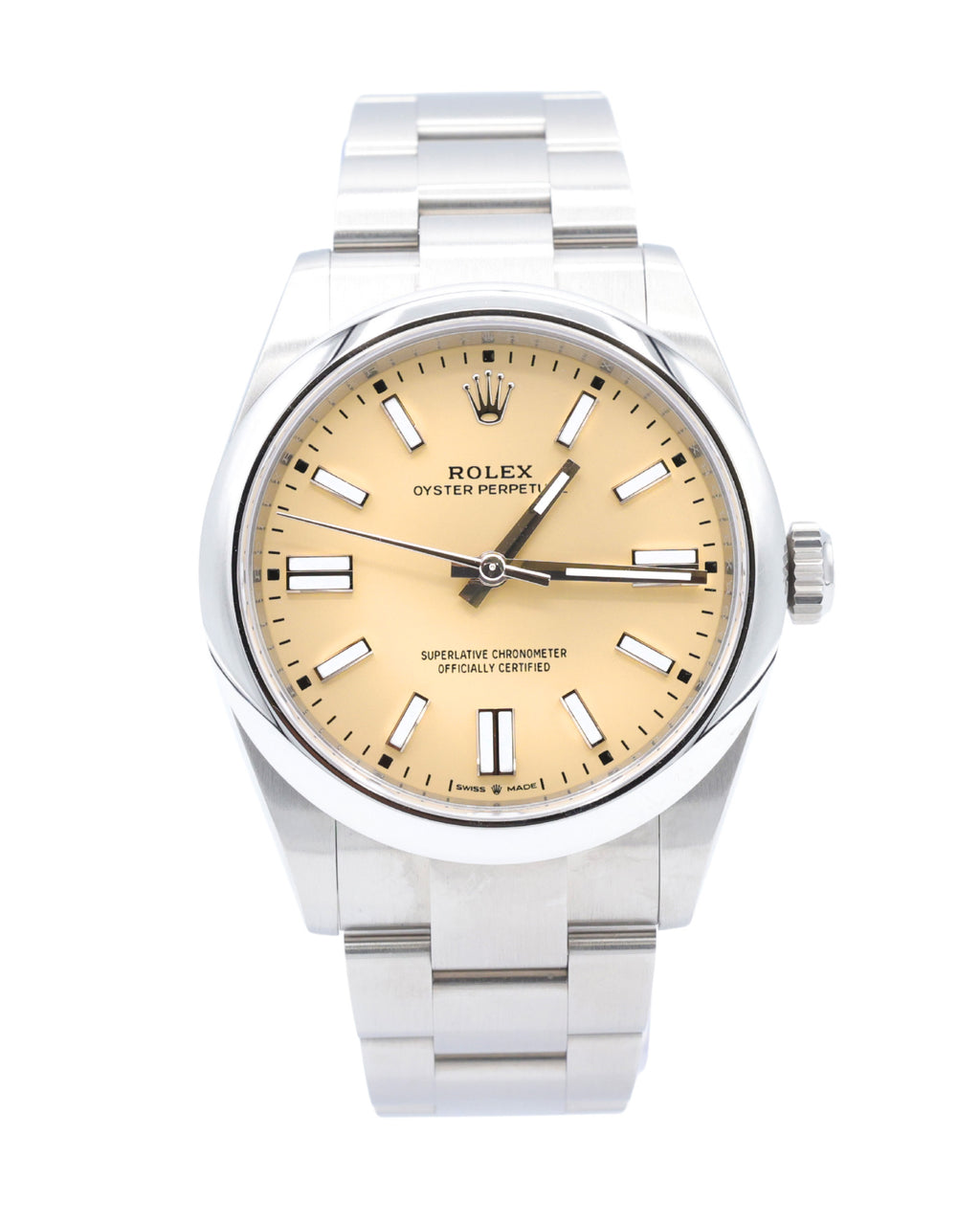 Rolex Oyster Perpetual 41 Beige Dial on Oyster 134300 Complete 2025