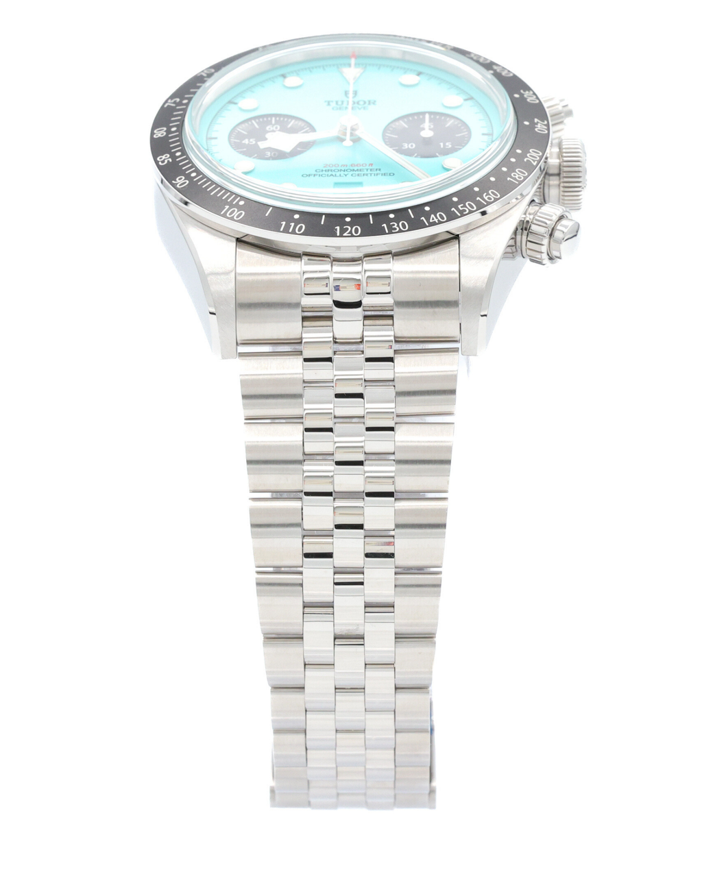 Tudor Black Bay Chrono Turquoise Dial on Stainless Steel M79360N-0024 Complete 2025