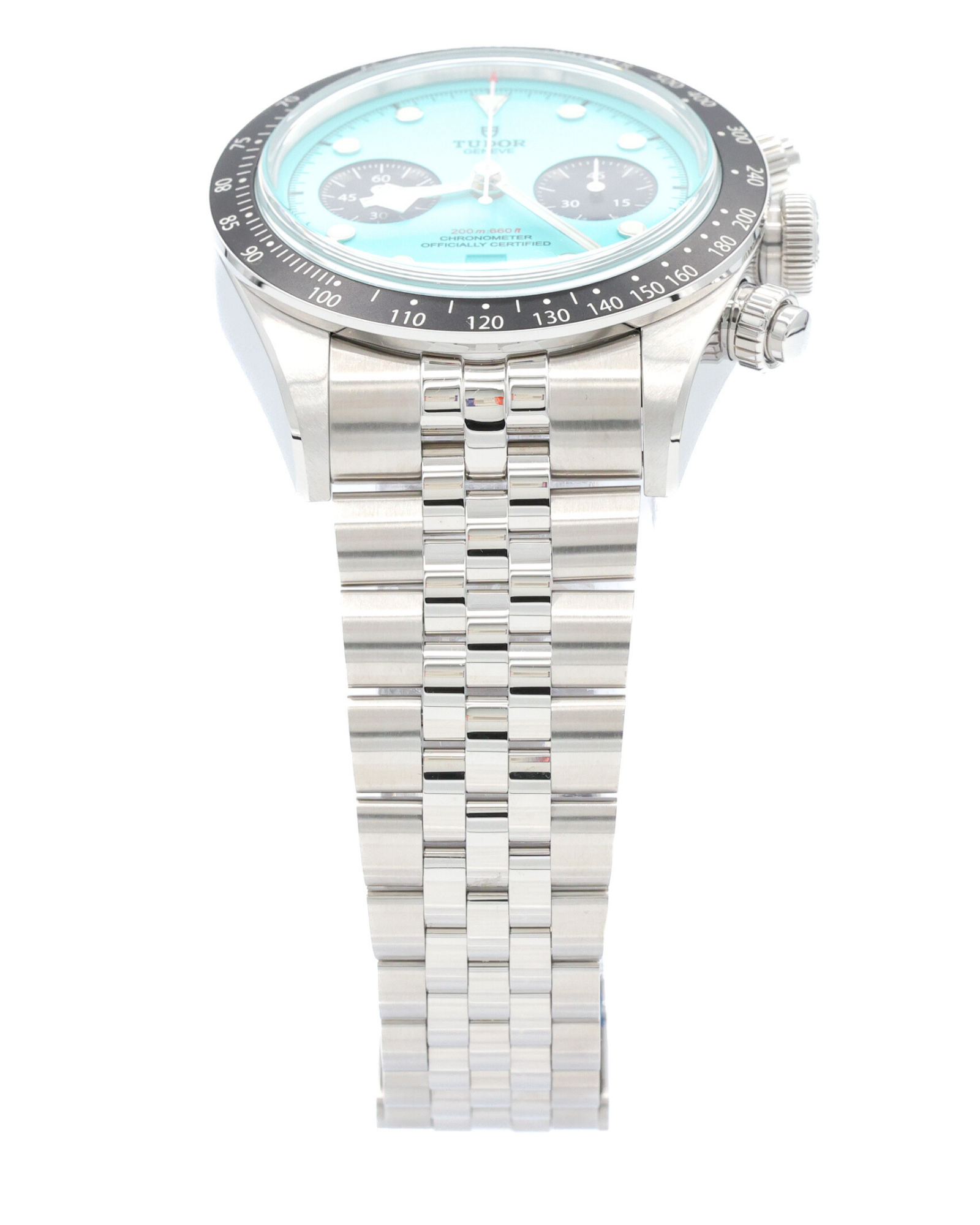 Tudor Black Bay Chrono Turquoise Dial on Stainless Steel M79360N-0024 Complete 2025