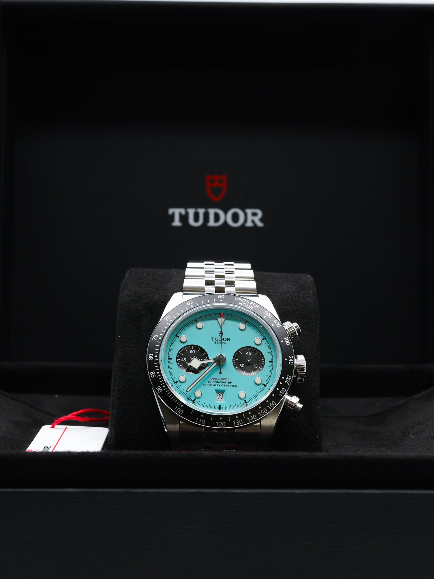 Tudor Black Bay Chrono Turquoise Dial on Stainless Steel M79360N-0024 Complete 2025