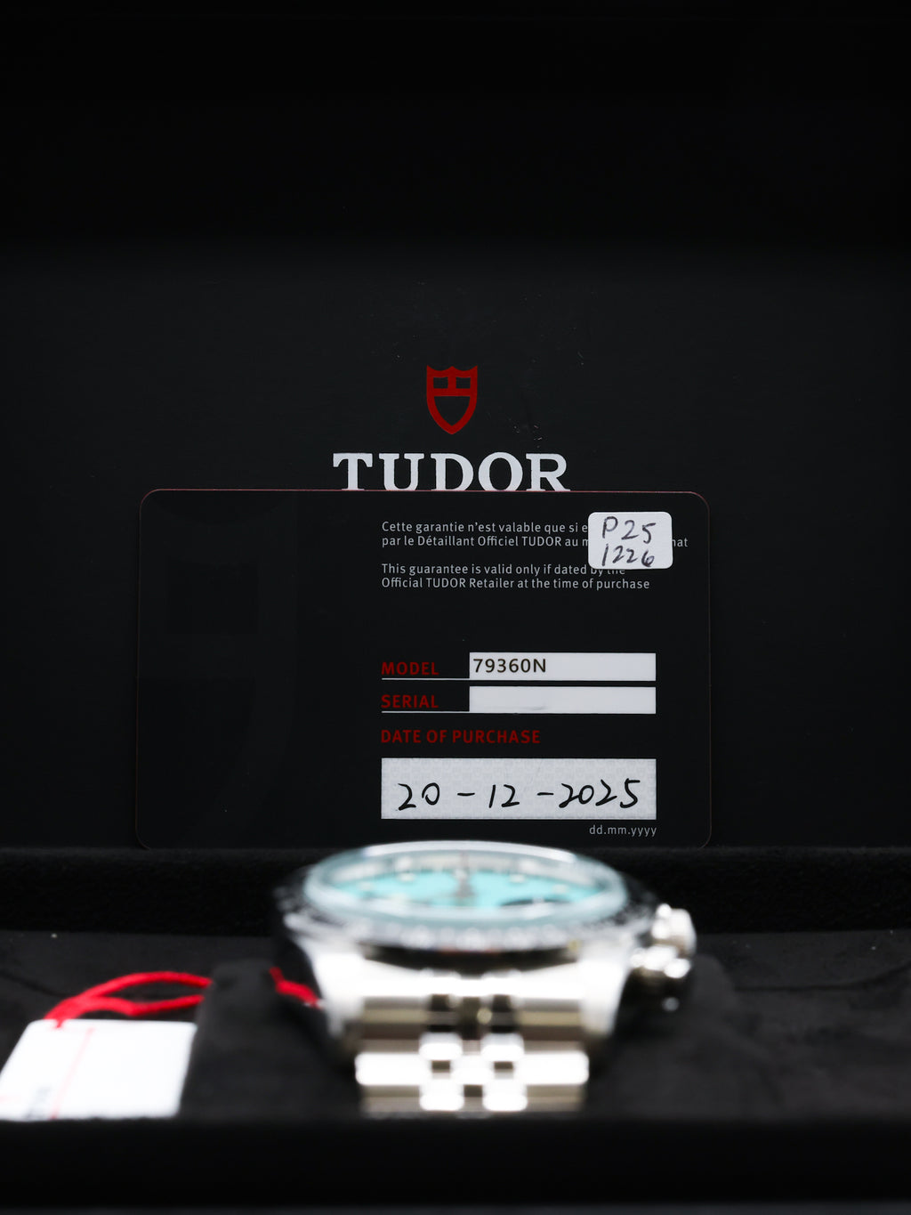 Tudor Black Bay Chrono Turquoise Dial on Stainless Steel M79360N-0024 Complete 2025