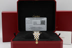 Cartier Panthere Med Silver Dial on Bracelet W2PN0019 Complete Open Date