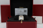 Cartier Panthere Med Silver Dial on Bracelet W2PN0019 Complete Open Date