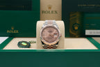 Rolex Datejust 36 Rose Roman Dial on Jubilee 126231 Complete 2025