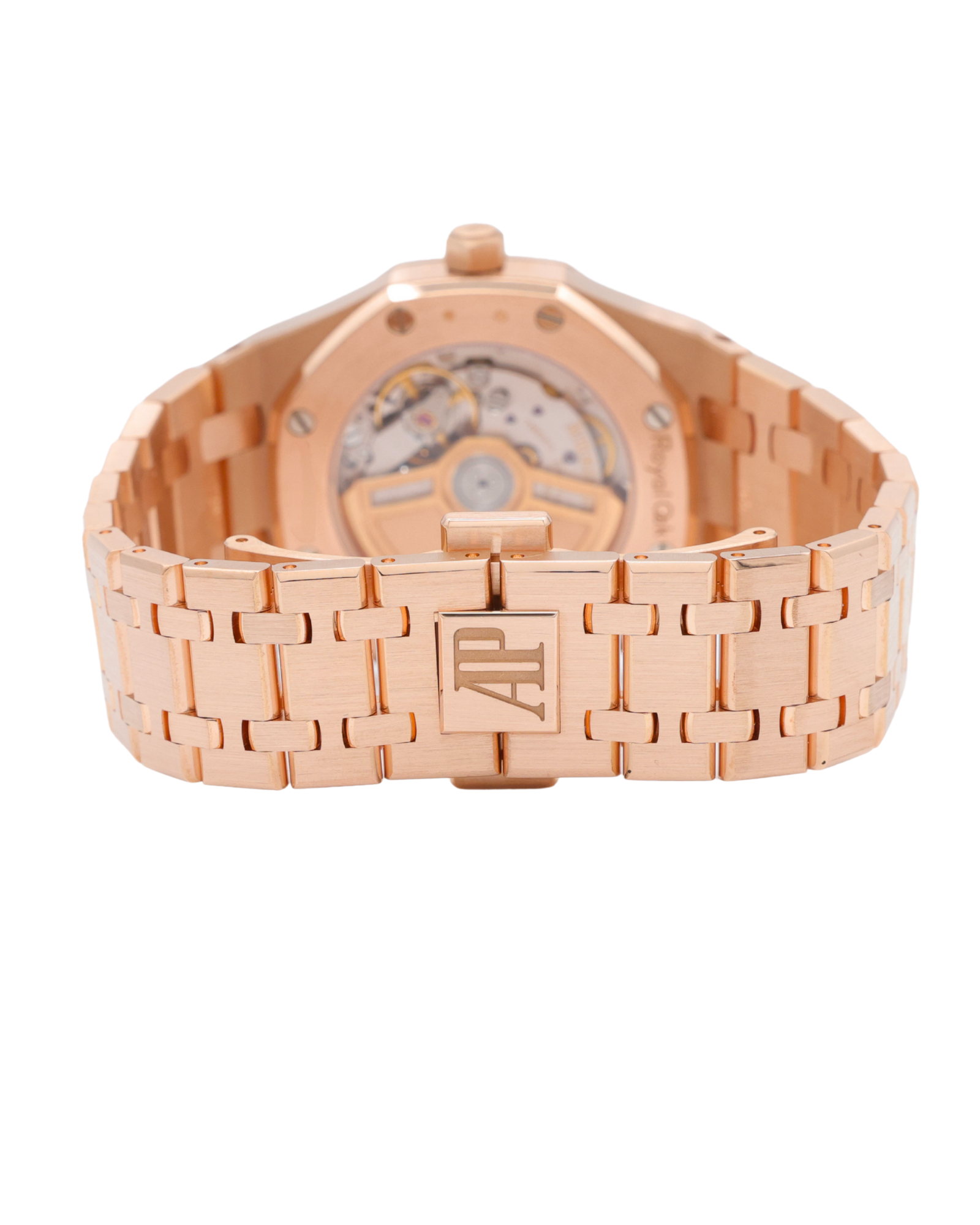 Audemars Piguet Royal Oak Selfwinding Silver Dial on Bracelet 77351OR.ZZ.1261OR.01 Complete Open Date