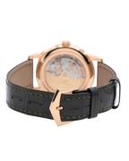 Patek Philippe Complications - Annual Calendar - Moon Phases Olive Green Sunburst Dial on Alligator leather with square scales, hand-stitched, patinated two-tone green 5205R-011 Complete 2024