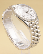 Rolex Day-Date 40 Meteorite Baguette Diamond Dial on President 228239 Complete 2020