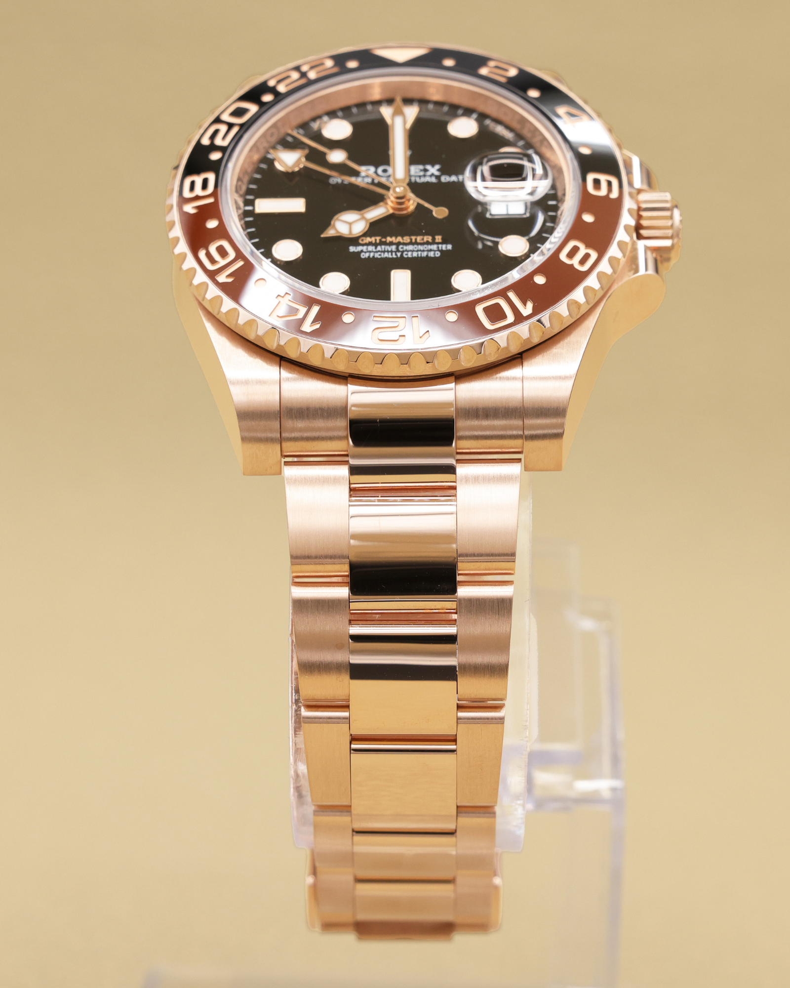 Rolex GMT-Master II "Root Beer" Black Dial on Oyster 126715CHNR Complete 2022