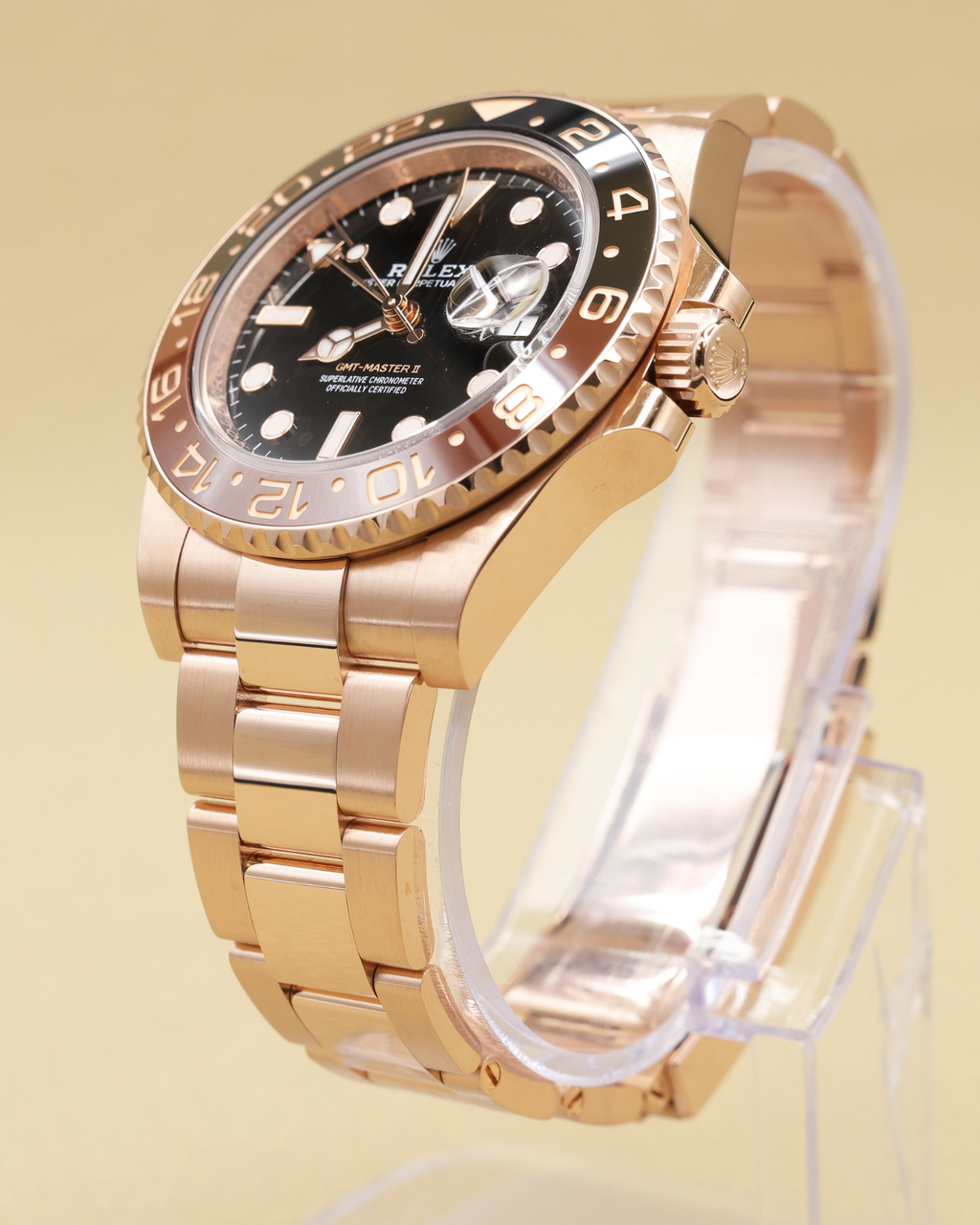 Rolex GMT-Master II "Root Beer" Black Dial on Oyster 126715CHNR Complete 2022