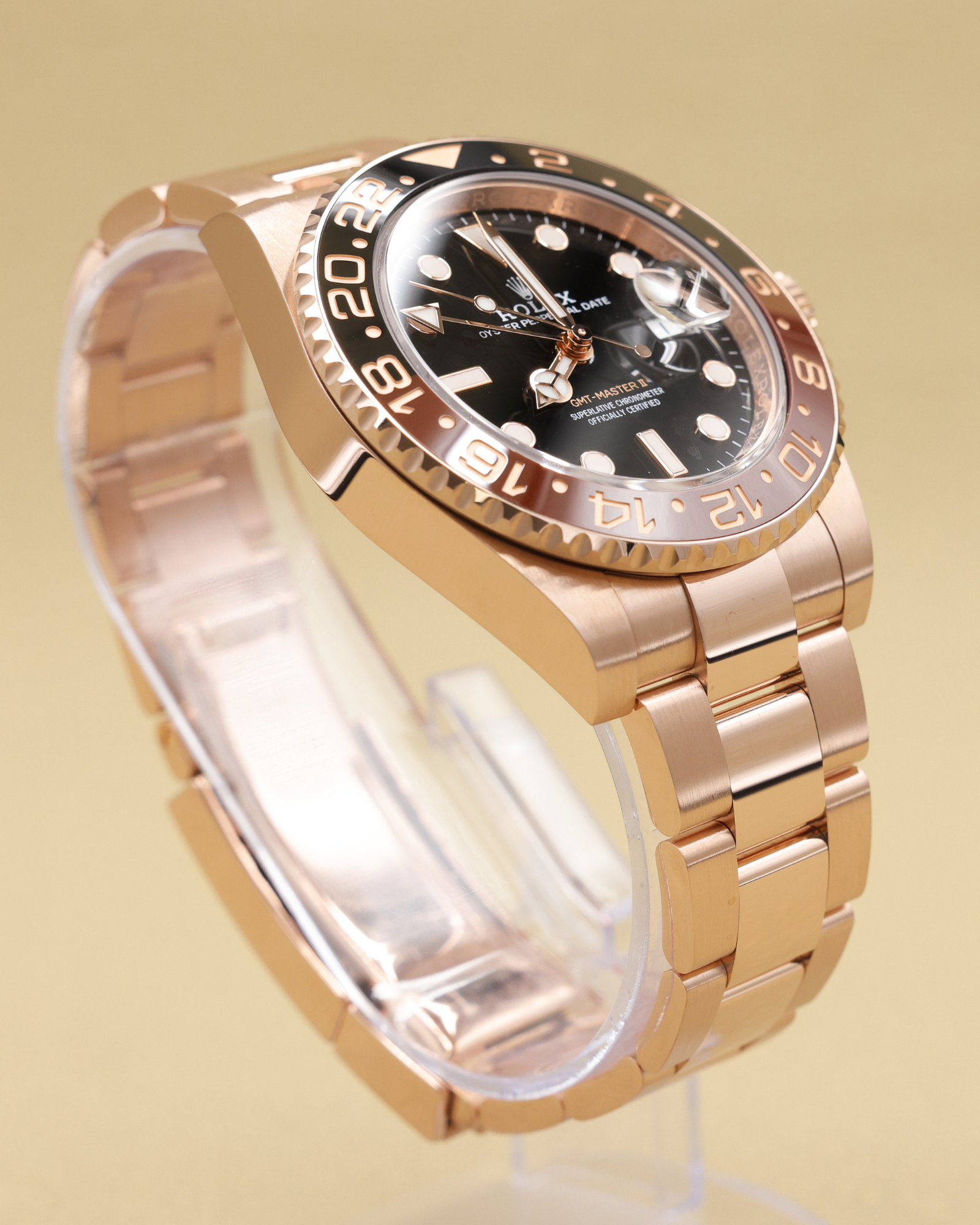 Rolex GMT-Master II "Root Beer" Black Dial on Oyster 126715CHNR Complete 2022