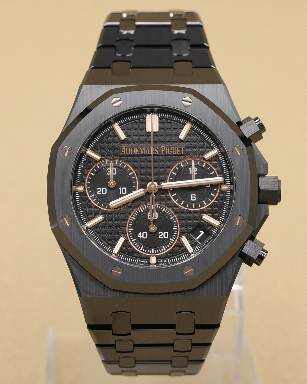 Audemars Piguet Royal Oak Selfwinding Chronograph Black Dial on Bracelet 26240CE.OO.1225CE.02 Complete 2025