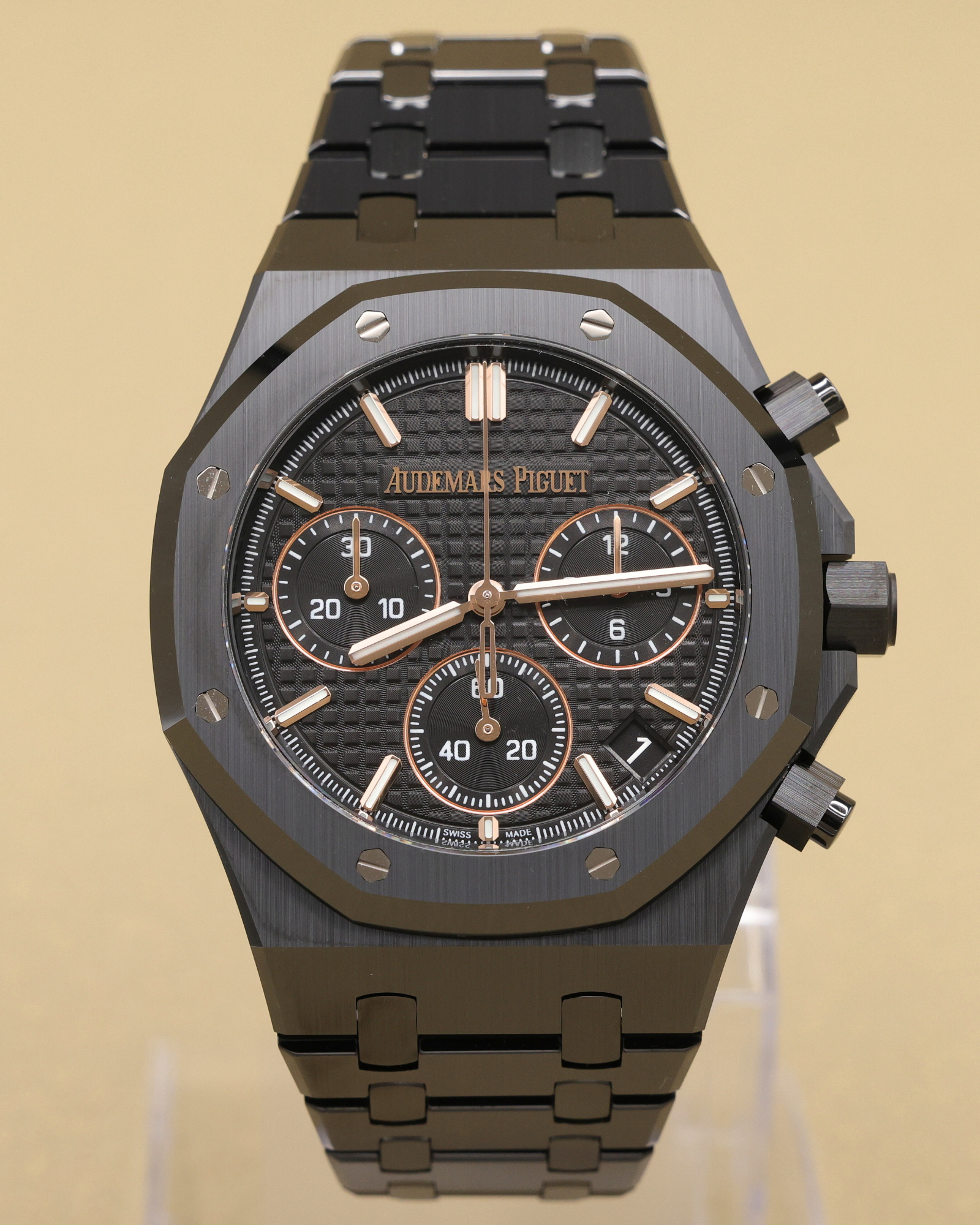 Audemars Piguet Royal Oak Selfwinding Chronograph Black Dial on Bracelet 26240CE.OO.1225CE.02 Complete 2025