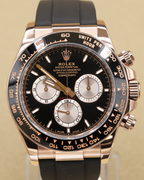 Rolex Daytona Black And Sundust Index Dial on Oysterflex 126515LN Complete 2024