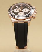 Rolex Daytona Black And Sundust Index Dial on Oysterflex 126515LN Complete 2024