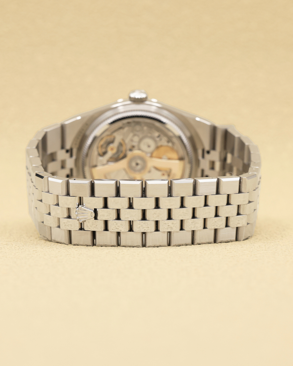 Rolex Land-Dweller 40 Intense White, Honeycomb Motif Dial on Flat Jubilee 127334 Complete 2025