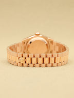 Rolex Datejust Lady President Metorite Diamond Dial Dial on President 179175 Complete Open Date