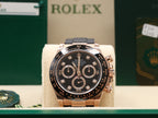 Rolex Daytona Black Diamond Dial on Oysterflex 116515LN Complete 2023