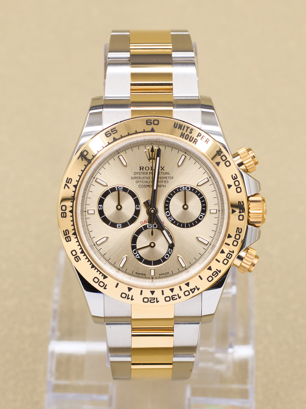 Rolex Daytona Golden Index Dial on Oyster 126503 Complete 2024