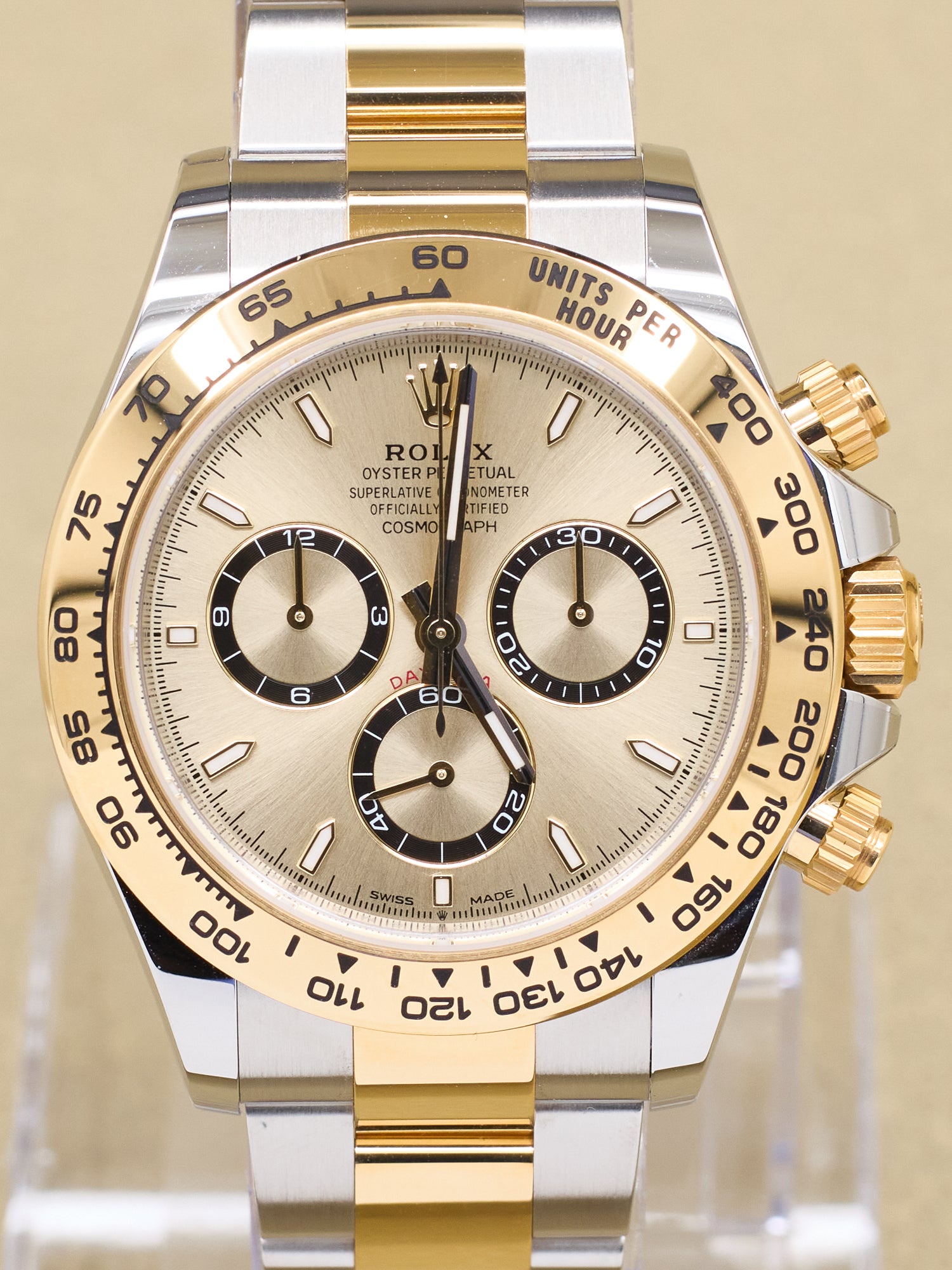 Rolex Daytona Golden Index Dial on Oyster 126503 Complete 2024
