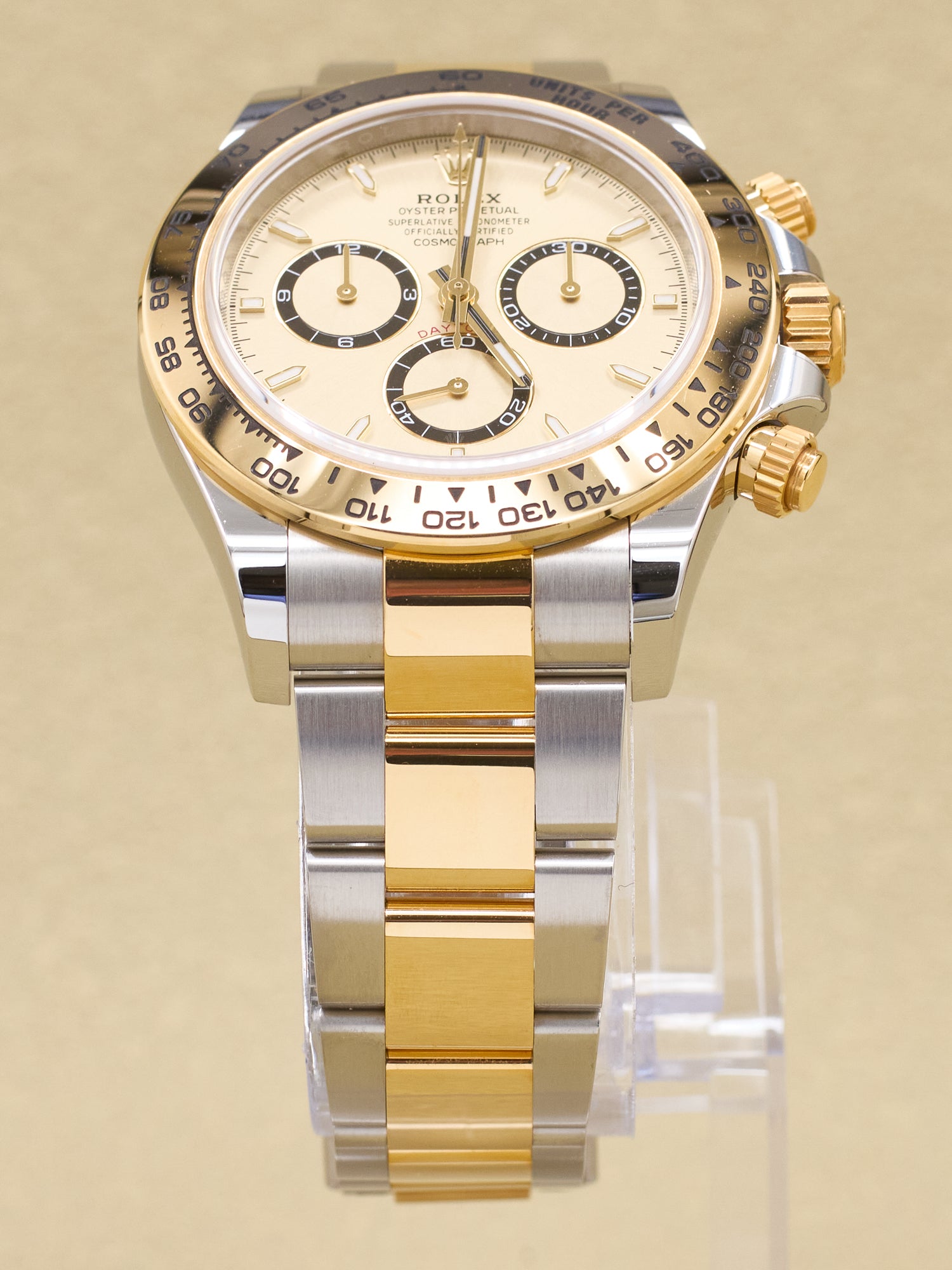 Rolex Daytona Golden Index Dial on Oyster 126503 Complete 2024