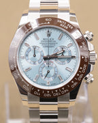 Rolex Daytona Ice Blue Diamond Dial on Oyster 116506 Complete 2023
