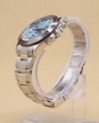 Rolex Daytona Ice Blue Diamond Dial on Oyster 116506 Complete 2023