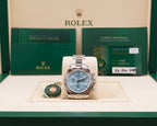 Rolex Daytona Ice Blue Diamond Dial on Oyster 116506 Complete 2023