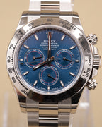 Rolex Daytona Steel And Blue Index Dial on Oyster 126509 Complete 2025