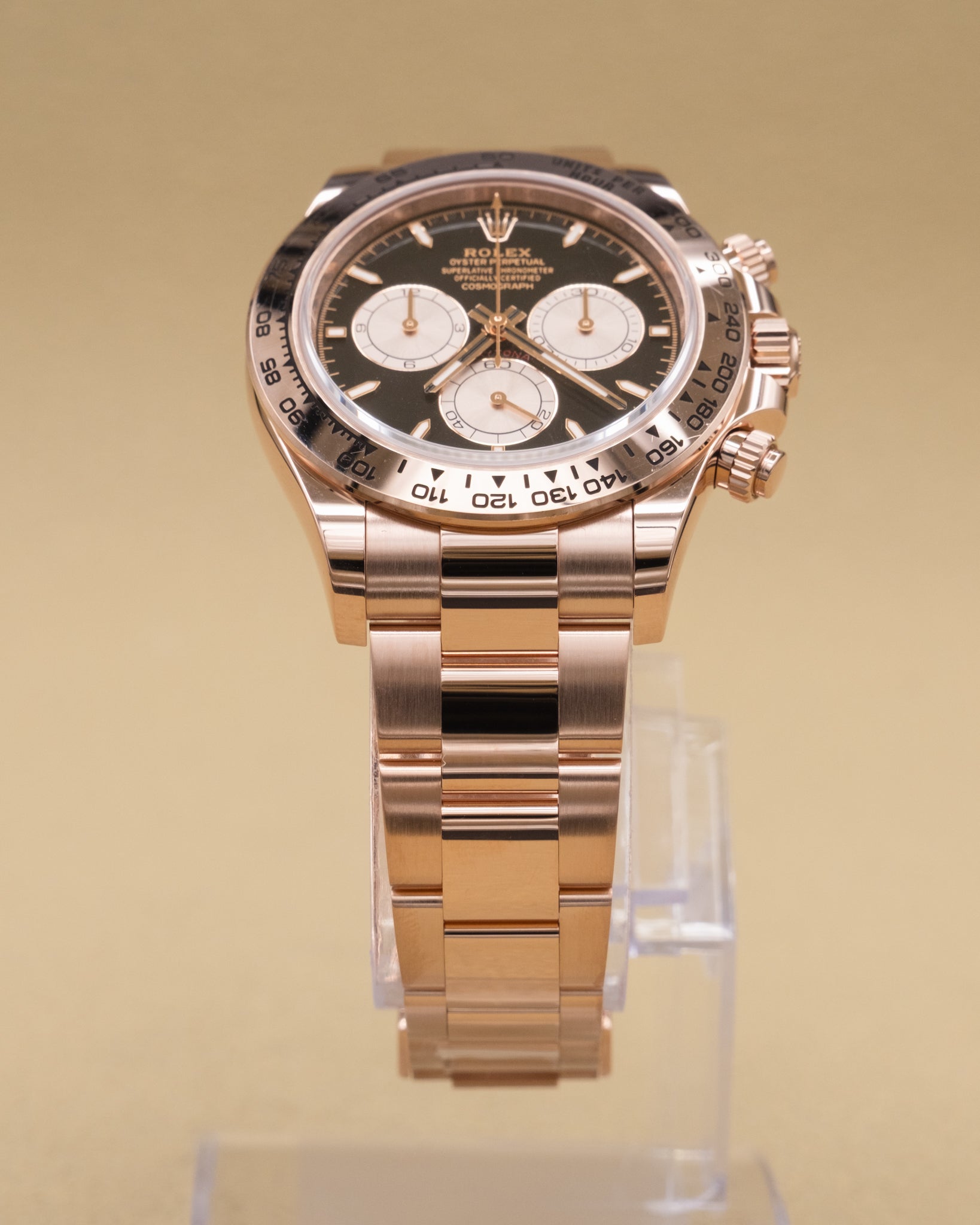 Rolex Daytona Black And Sundust Index Dial on Oyster 126505 Complete 2026
