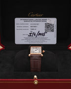 Cartier Tank Louis Cartier Large Silver Dial on Leather Strap WGTA0011 Complete 2025