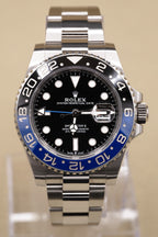 Rolex GMT-Master II Batman Black Dial on Oyster 126710BLNR Complete 2023