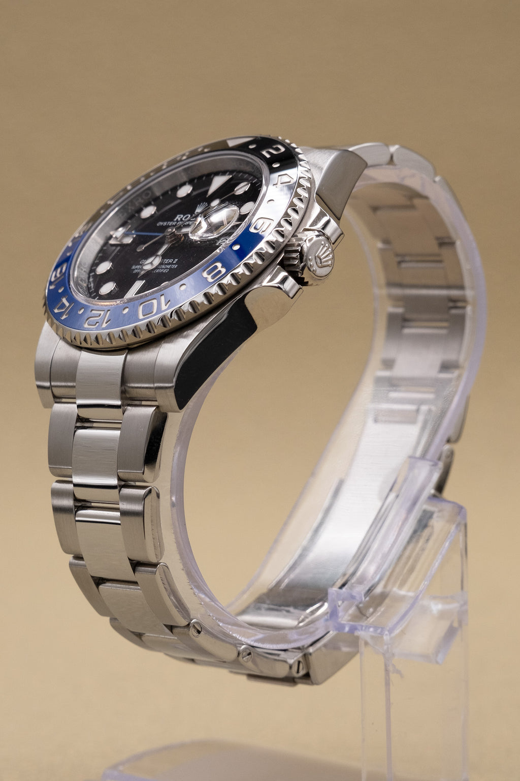 Rolex GMT-Master II Batman Black Dial on Oyster 126710BLNR Complete 2023