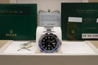 Rolex GMT-Master II Batman Black Dial on Oyster 126710BLNR Complete 2023