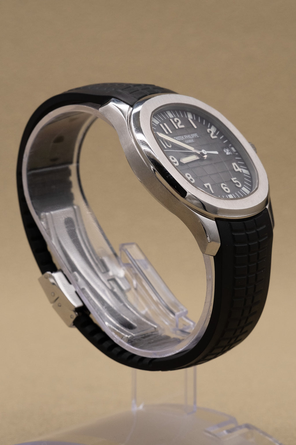 Patek Philippe Aquanaut Black Dial on Strap 5167A-001 Papers 2011