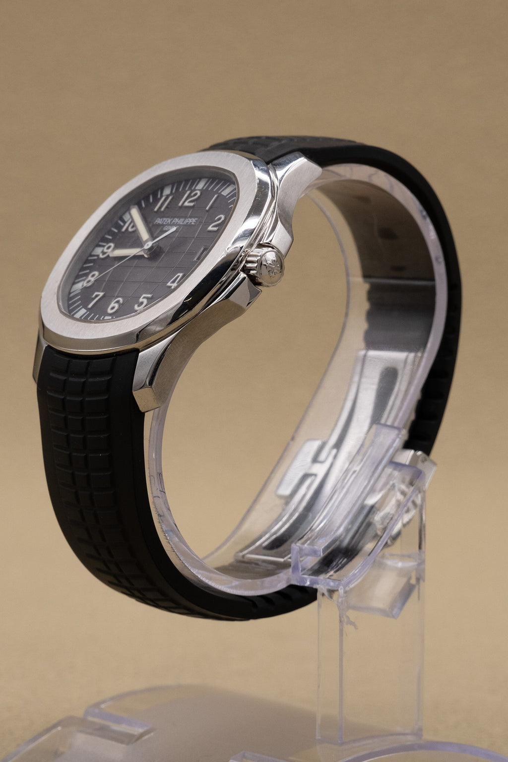 Patek Philippe Aquanaut Black Dial on Strap 5167A-001 Papers 2011