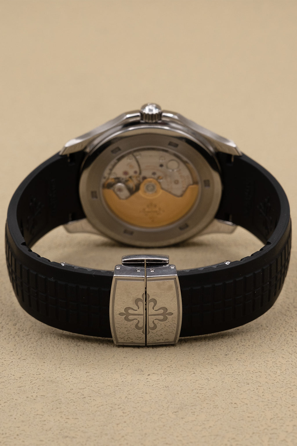 Patek Philippe Aquanaut Black Dial on Strap 5167A-001 Papers 2011