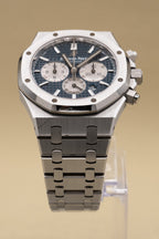 Audemars Piguet Royal Oak Chronograph Blue Dial on Bracelet 26331ST.OO.1220ST.01 Complete