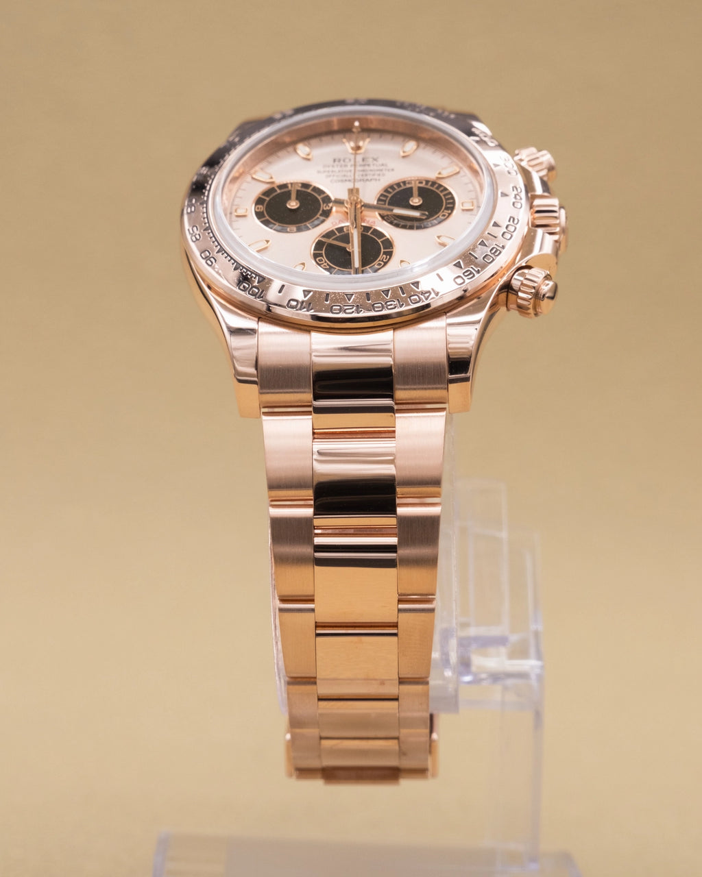 Rolex Daytona Pink Index Dial on Oysterlock 116505 Complete 2021