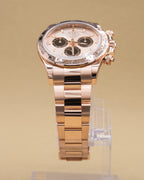 Rolex Daytona Pink Index Dial on Oysterlock 116505 Complete 2021