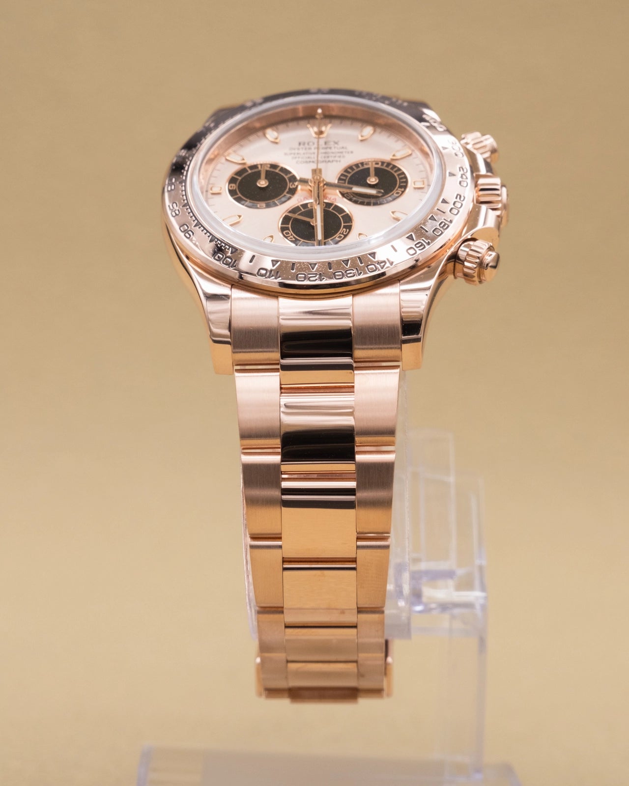 Rolex Daytona Pink Index Dial on Oysterlock 116505 Complete 2021