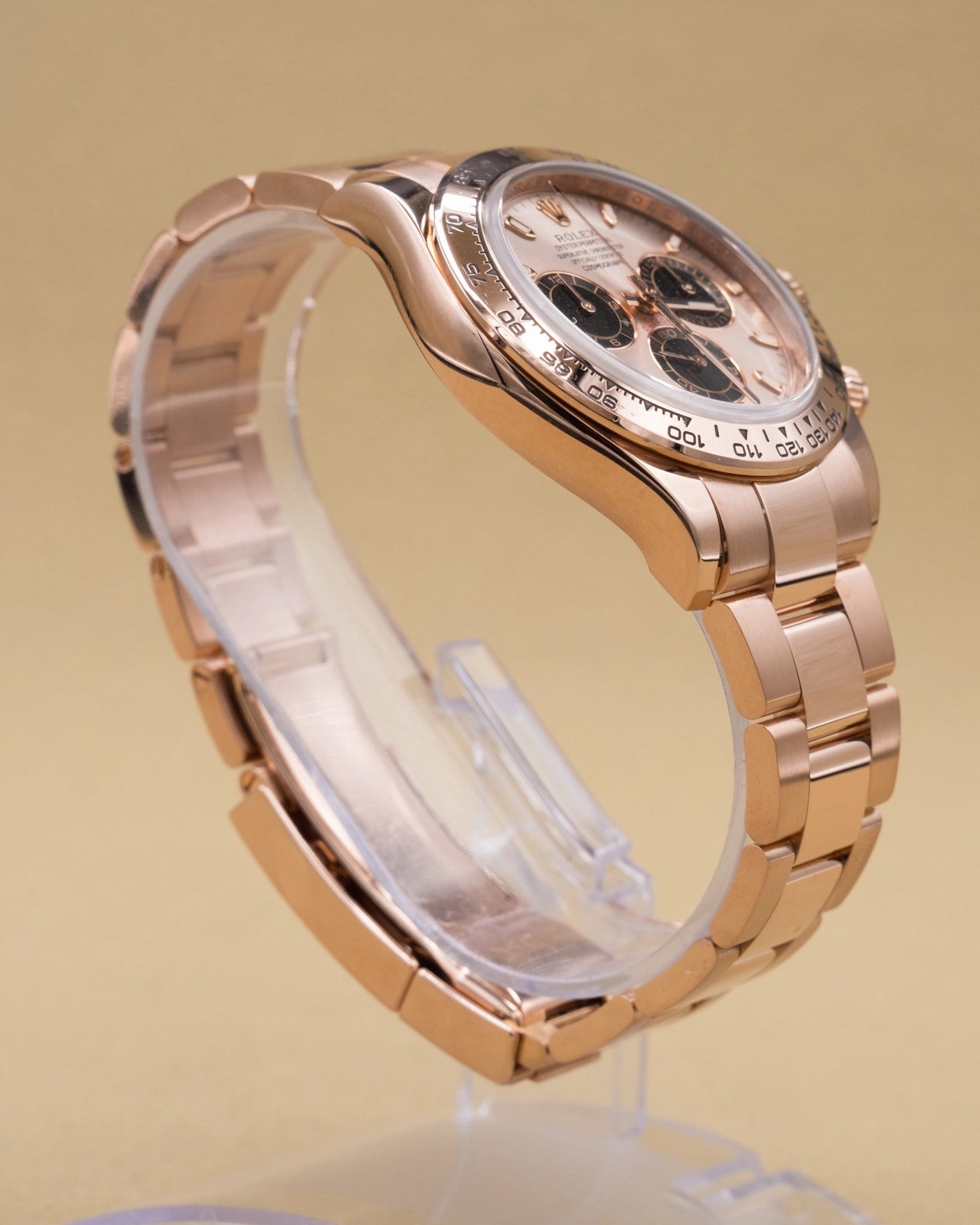 Rolex Daytona Pink Index Dial on Oysterlock 116505 Complete 2021