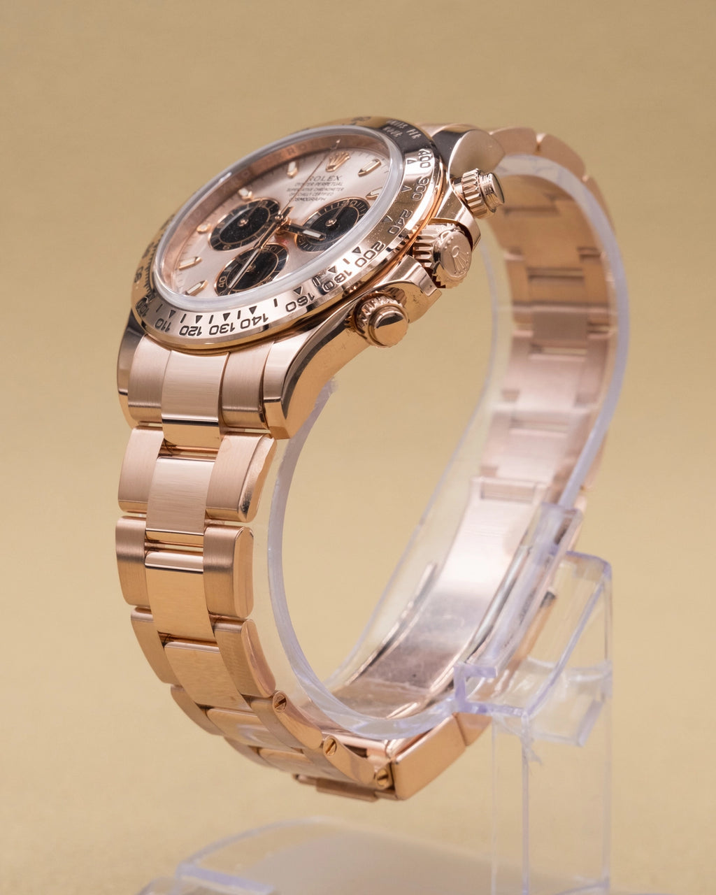 Rolex Daytona Pink Index Dial on Oysterlock 116505 Complete 2021