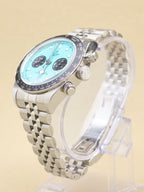 Tudor Black Bay Chrono Turquoise Dial on Stainless Steel M79360N Complete 2025