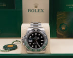 Rolex GMT-Master II "Sprite" Black Dial on Oyster 126720VTNR Complete 2025