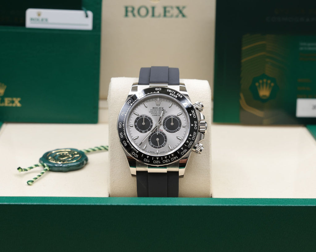 Rolex Daytona Steel And Black Index Dial on Oysterflex 126519LN Complete 2026