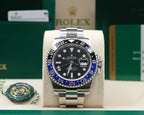 Rolex GMT-Master II 'Batman' Black Dial on Oyster 116710BLNR Complete 2018
