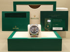 Rolex Datejust 41 Slate Green Roman Dial on Jubilee 126333 Complete 2021