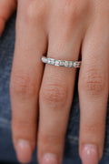 White Gold CHANNEL SETTING Eternity Ring 1.5 cts.