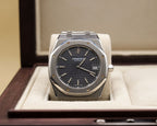 Audemars Piguet Royal Oak "Jumbo" Extra-Thin Blue Dial on Bracelet 15202ST.OO.0944ST.02 Archives and Box 2003